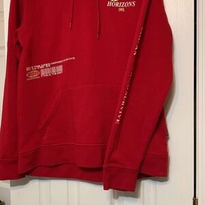 Brooklyn Cloth Red Graphic Hoodie